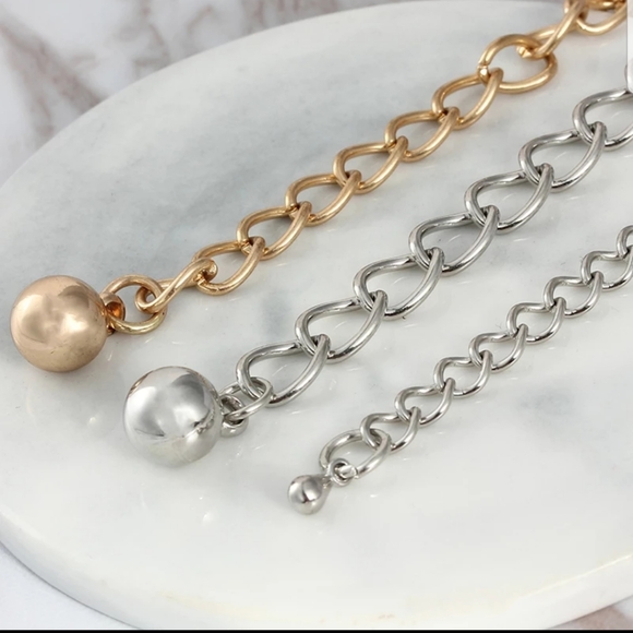 Luxury Gold Metal Waist Chain Belts - Picture 5 of 5